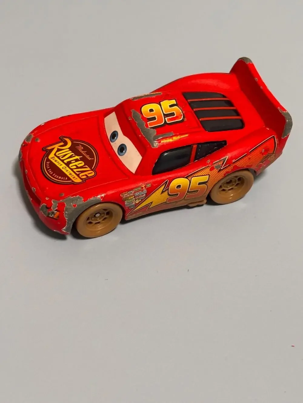 Dirt Track Racing Lightning McQueen Racer Disney Pixar Mattel Die Cast Cars